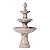 Domanico Italian Outdoor Floor Bubbler Fountain and Waterfalls 57" High 3 Tiered Basins Decor for Garden Patio Backyard Deck Home Lawn Porch House Relaxation Exterior Balcony - John Timberland