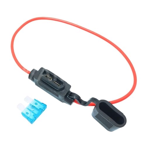 Porte-fusible étanche voiture avec fusible 2A à 15A et connecteur AWG
