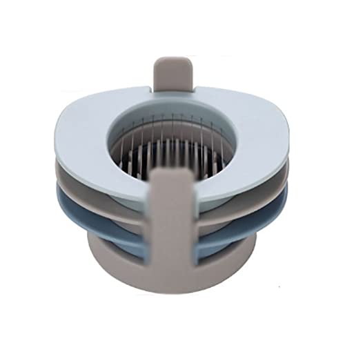 Uxzdx Split Egg Cutter Household Egg Opener Multifunctional Egg Stainless Steel Egg Cutting Artifact (Color : Blue) #TOP28