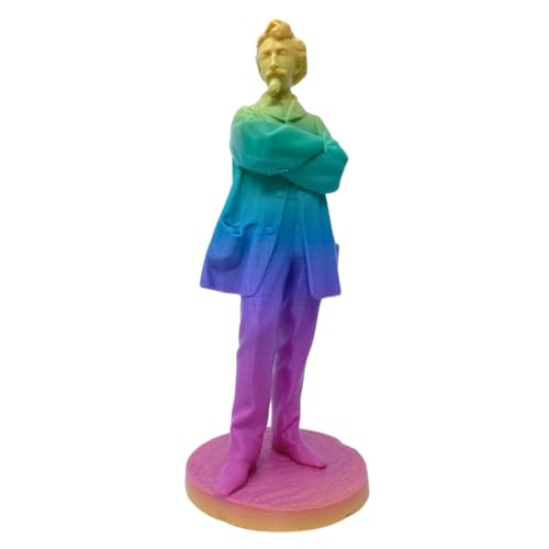 Image of EPAX High Speed PLA+ 3D Printer Filament, Fast PLA 3D Printing Filament, 1.75mm, Dimensional Accuracy + /- 0.03 mm, 1KG Spool (Candy Rainbow)