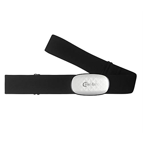 MEILAN C5 Bluetooth/ANT + Heart Rate Monitor Chest Strap Fitness Running Wireless for Cycling IPX5 Waterproof Compatible with Garmin/iPhone/Apple Watch/Workout Devices - Thumbnail 2