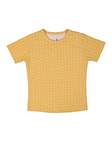 Image of NammaBaby Baby Girl Pure Cotton Hoseiry Regular Fit T-Shirt Top Tshirt - Pack of 3