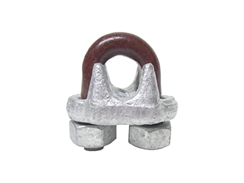 7/8" Wire Rope Cable Clamp U-Bolt | Drop Forged with Saddle and Nuts