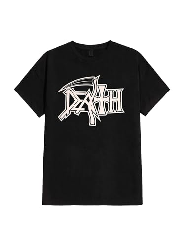 T-shirt Death RAZAMATAZ anti decoloration coton noir confortable pour homme