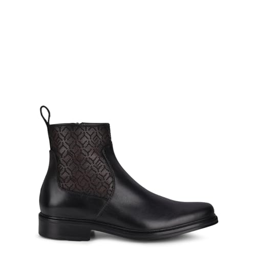 Cuadra Franco Men's Booties in Genuine Deer Leather Black G89TSRS