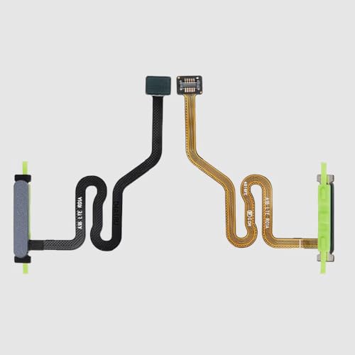 OEM Replacement for Samsung Galaxy A16 5G SM-A166P/A166B Power Button Fingerprint Sensor Flex Cable (A166B (Blue))