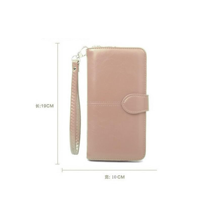 Wallet Women's Long Zipper Buckle Multi Card Position Money Clip Bag Clutch Bags4