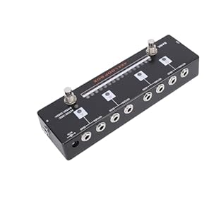 Visualize Your Sound: The Loops BOX Guitar Effects Pedal features an intuitive LED display that allows you to visualize 16 programmable effect combinations, making it easier than ever to select the tone for your performance. Quick and Easy Selection:...
