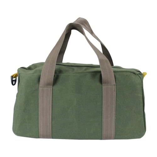 Tool Bag,14-Inch Canvas Tool Organizer,Heavy Duty Tool Bags,Wide Open Mouth Muti-Purpose Small Tool Bag,Sturdy Bottom,Garden Craftsman Plumbing Electrician Tote Bag,Tools Gift for Men