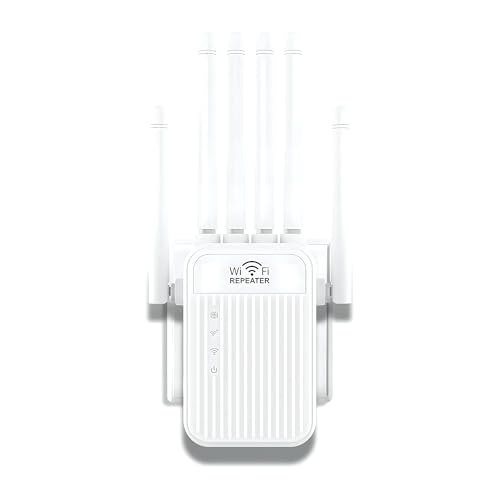 【Ripetitore WiFi ad alta velocità】Il potente ripetitore WiFi può raggiungere fino a 300 Mbps alla frequenza flessibile di 2,4 GHz. Questo extender router WiFi è progettato per soddisfare i tuoi diversi scenari di utilizzo, offrendoti un accesso a Internet fluido e conveniente.