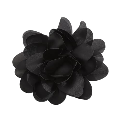 Handmade Lapel Pin Jewelry Beautiful Fabric Flower Brooch Pin for Women Attire