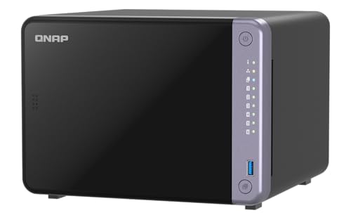 Image of QNAP TS-632X-4G-US 6 Bay 10GbE Desktop NAS | ARM Alpine AL524 Quad-core Processor, 4 GB DDR4 RAM, Diskless