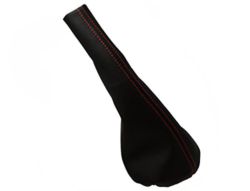 Para SEATIBIZAII Funda para Palanca de Freno 100% Piel - Costuras en...