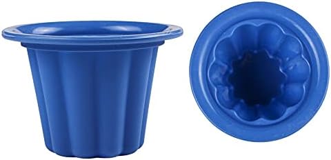 Webake Jelly Moulds Silicone 12 Pcs Pudding Mould Muffin Cases Cupcake Moulds Baking Tins for Cake Ice Creams Puddings - Image 3