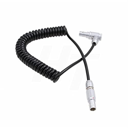 HangTon Timecode Sync Jam Cable for RED ARRI Alexa SXT LF Mini Camera Ambient Nano Lockit Sound Devices 688 Audio Recorder 0B 5 Pin to 5-Pin Right Angle - Image 4
