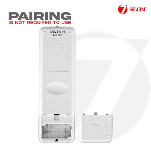 Image of 7SEVEN Compatible with O General AC Remote AR-RHA2E Model 203 Suitable Only for ASGG30CETA-B ASGG36CETAB ASGA24BMAA-B ASGA24FUTD-B ASGG30CETA-B Air Conditioner of Ogeneral