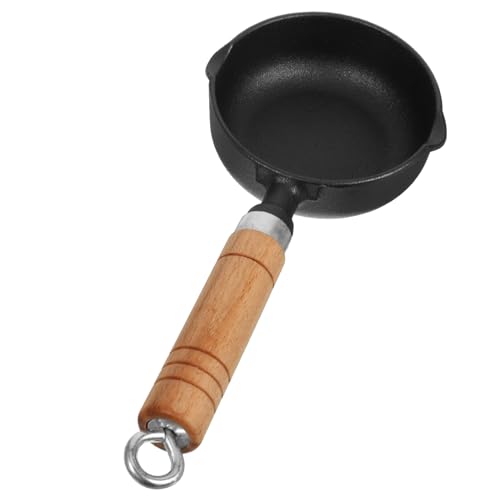 Holibanna Cacerola de Hierro Antiadherente para Salsas Olla Calentadora de Aceite para Derretir