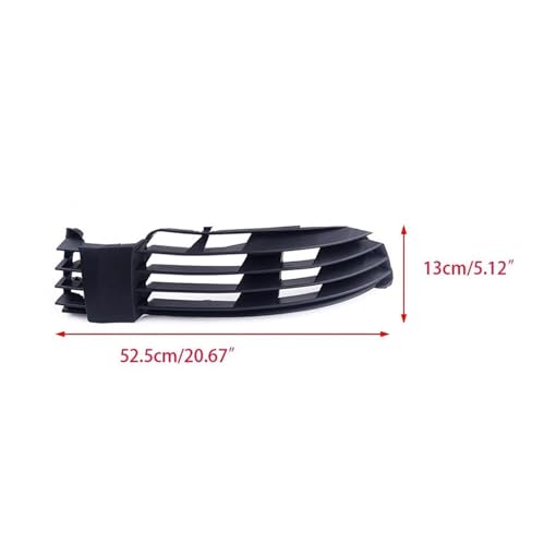 Panneau de calandre antibrouillard anti-choc ABS pour Passat B5 3B0853666 - 2