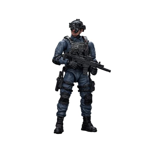 JOYTOY Action Figures Army Builder Promotion Pack 4 1/18 Movable Model Collectible Figurine (Pack Figure 32 - Assault Team Member)