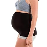 Diravo Womens Maternity Belly Band for Pregnancy Non-slip Silicone Stretch Pregnancy Support Belly Belt Bands