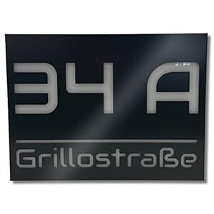 Printima TABL0084 LED Hausnummernschild 40x30cm