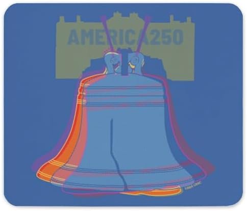 CafePress America250: Liberty Bell Non-Slip Rubber Gaming Mousepad