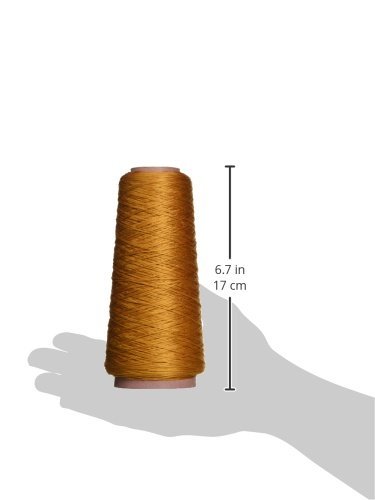 Image of DMC Six Strand Embroidery Cotton 100 Gram Cone, Golden Brown Medium