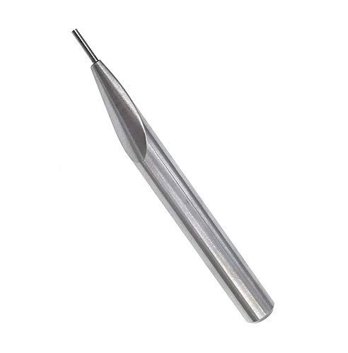 Image of Cylindrical Pin Probe Insert 1.5mm Diameter Tungsten Carbide Tip 8mm Diameter Shank 80mm Length for Height Gauge (1.5mm Diameter tip)