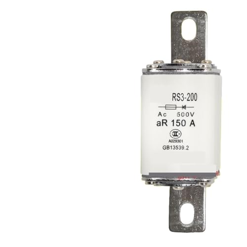 Fusible rapide 150A céramique pour sécuriser les moteurs et systèmes électriques triphasés