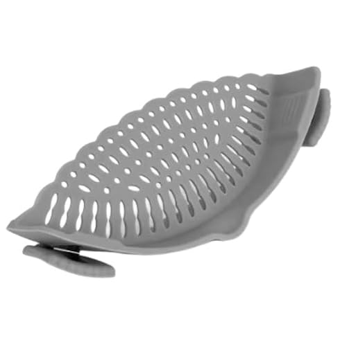 シリコン食品ストレーナー 水切りボウル 湯切り パンチングザル ザル ボウル セット ボルコラ ザル ボウル セット パスタ ザル 鍋 フィルター 水切りざる 耐熱 野菜を洗う ?网 シリカゲル ポットサイドフィルター 調理器具 セット キッチン用品 (グ