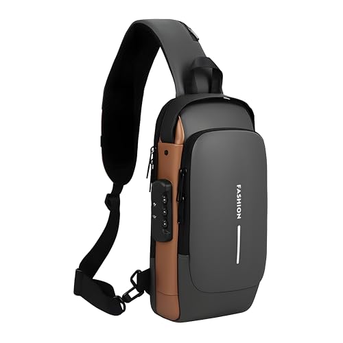 TS WITH TECHSUN Waterproof Polyester Slim Unisex Crossbody Sling ...