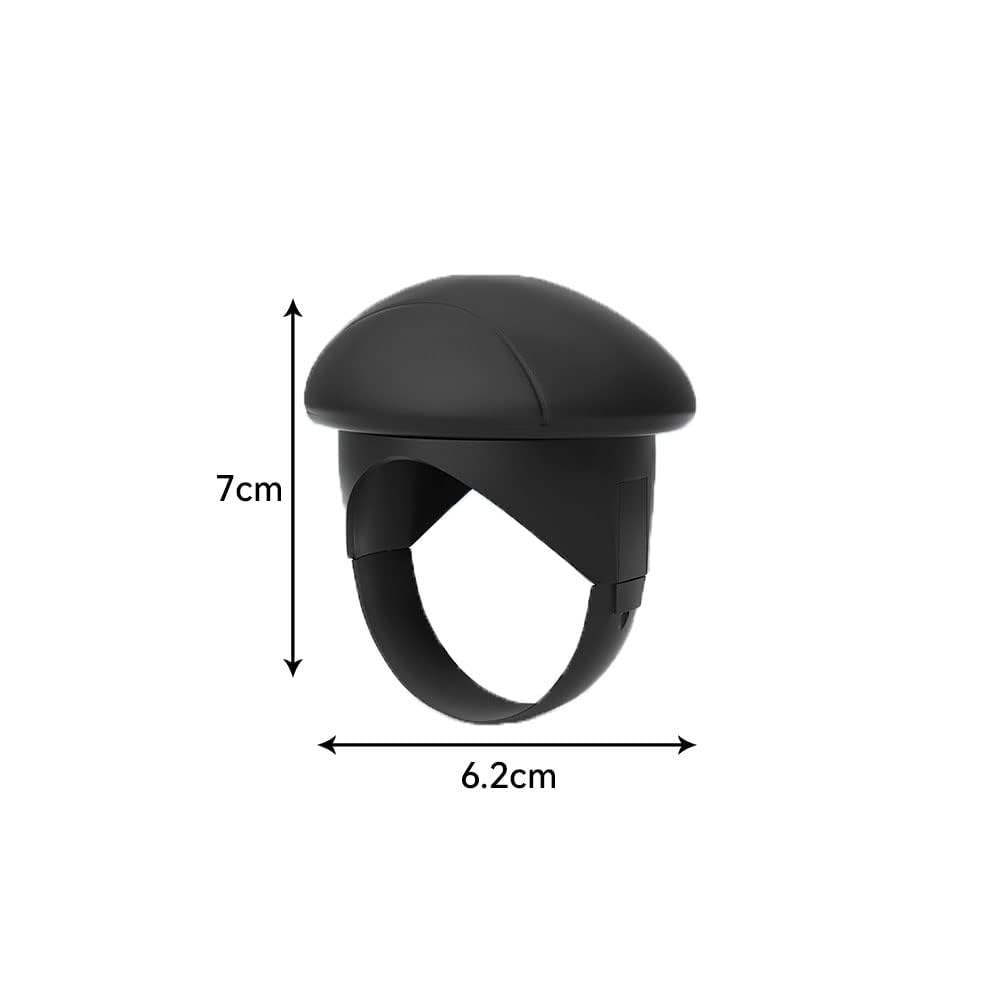 Pommeau de volant universel noir pour voitures tracteurs camions bateaux