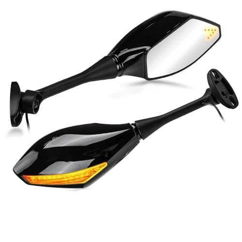 Rétroviseurs clignotant universel pour voyager sereinement à moto