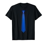Blue Tie, Necktie Funny Dress Graphic T-Shirt