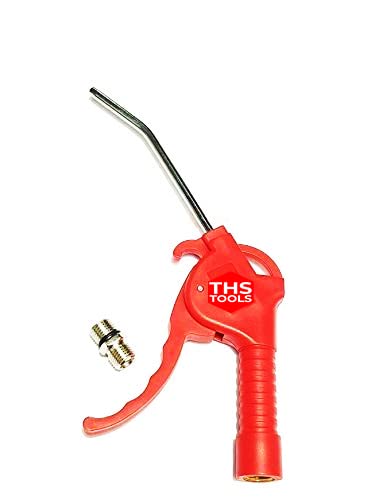 THS Plastic Air Blow Dust Gun Blowing Hair Lance Tube Cleaning, 100mm Nozzle, Red-image-7