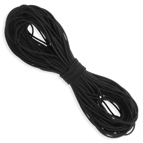 QFGasre 65Ft Shock Cord Black