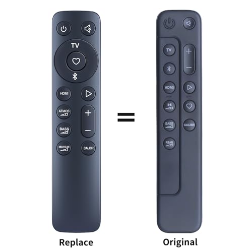 ZWP Soundbar Replacement Remote Control Compatible for JBL Bar 1000 Pro 7.1.4 Channel Soundbar JBLBAR1000PROBLKAM