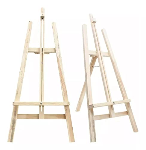 Cavalete De Mesa Para Pintura De Madeira Pequeno 55cm