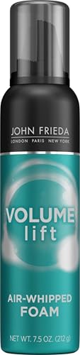 John Frieda Volume Lift Air Whipped Foam, Volumizing Hair Mousse with Air-Silk Technology for Fine...