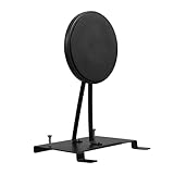 Gatuida Bass Drum Übungspad Doppel Kickpedal Pad aus Robustem Stahl Leise Practice Drum Pad für Präzises Fußkontrolle Bassdrum Training Zubehör Zufällige Farbe