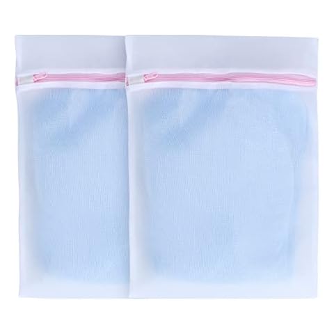 AKHTART 2 Pcs Durable Mesh Laundry Bags Cover