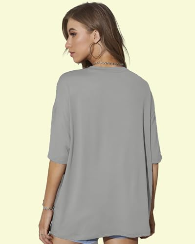 Image of AUSK Oversized T-Shirt for Womens || Graphic Front Printed Loose fit Womens Tshirt