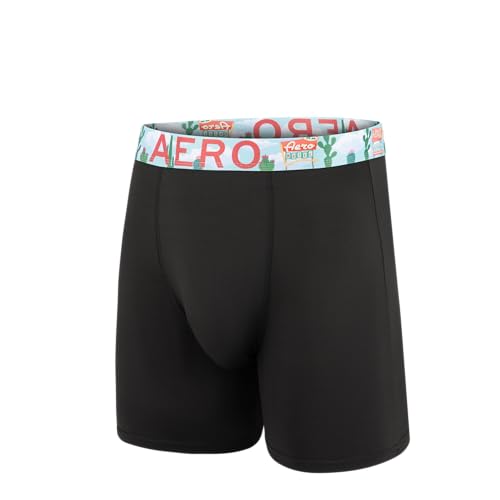 Aeropostale Mens Boxer Briefs 4 Pack Poly Spandex Performance Boxer Briefs Underwear3