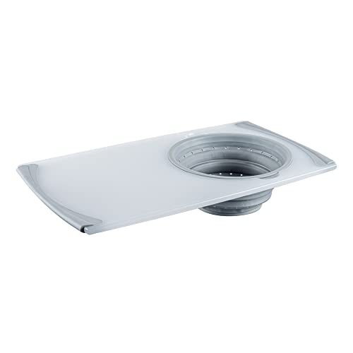 Tabla de cortar rectangular de plástico Restaurantware 50x28 cm miniatura 2