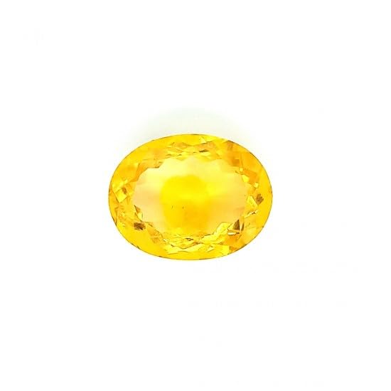 Saphir jaune véritable de 11,25 Ratti pour équilibrer vos énergies