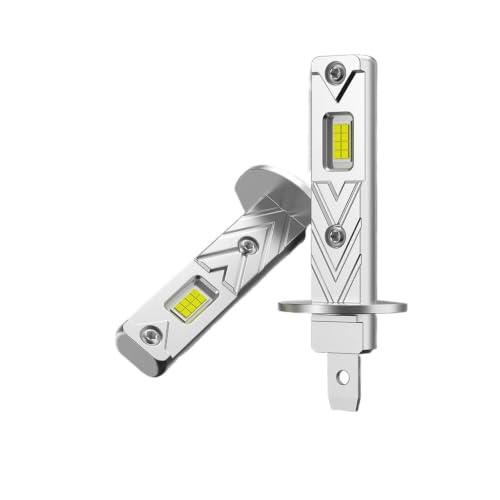 Bombillas LED H1 para coche de 1000W faros impermeables de recambio kit de 2 unidades