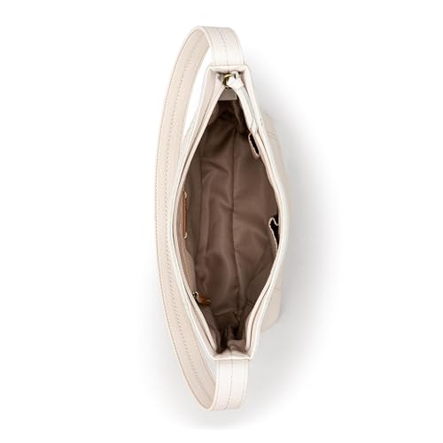 Image of The Sak De Young Leather Hobo Bag - Shoulder Purse with Zipper Pocket