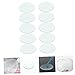 Anneome 10pcs Laboratory Glass Beakers Cover Watch Glass for Scientific Experiments Multi-Functional Evaporating Dish High Chemical Durability for Schools and Industries