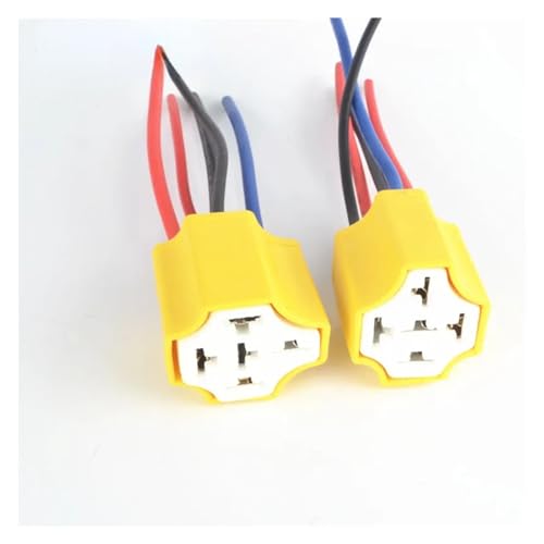Conector de relé automotriz de 5 pines para sustituir zócalos quemados 4