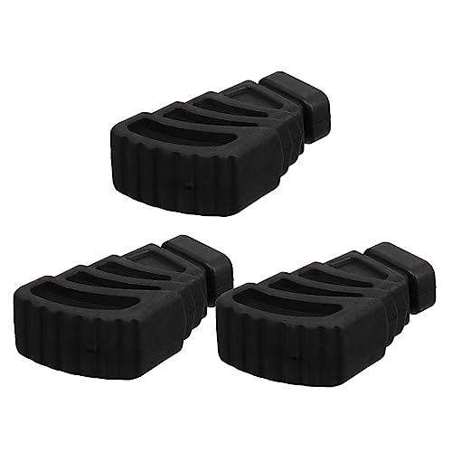 ifundom Drum Rack Mats Drum Leg Protectors Black Drum Rack Mats Drum Stand Foot Pad Set for Drum Rack Hardware